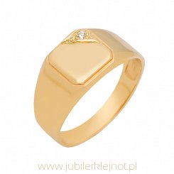 Sygnet złoty próby 585