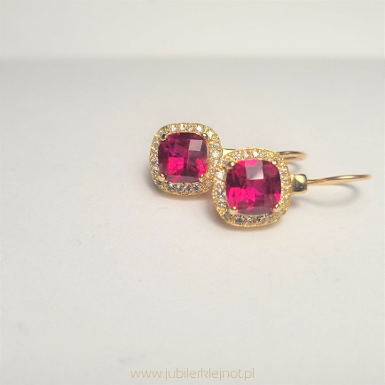 Kolczyki wiszące próba 585