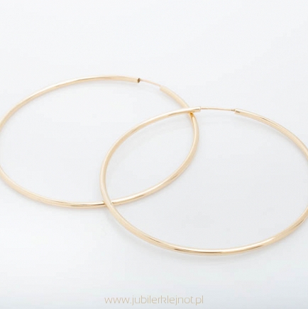 Kolczyki złote próby 585 