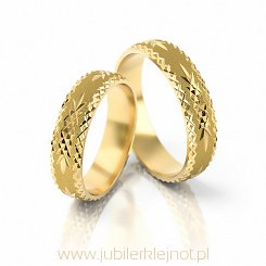 Obrączki złote próby 585