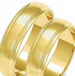 Obrączki złote próby 585