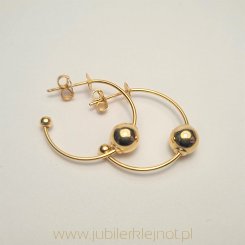 Kolczyki  próba złota 585 