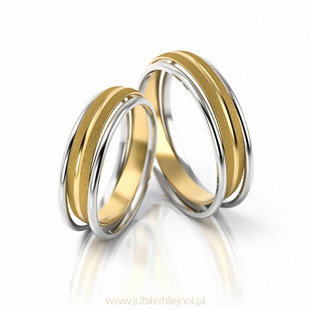 Obrączki złote próby 585