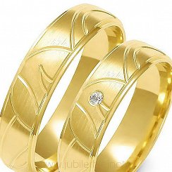 Obrączki złote próby 585