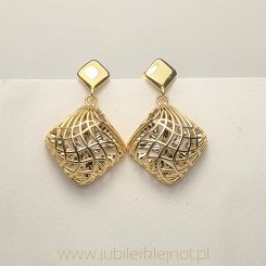 Kolczyki wiszące próba 585