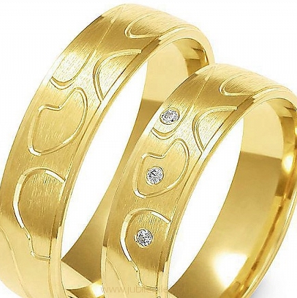 Obrączki złote próby 585