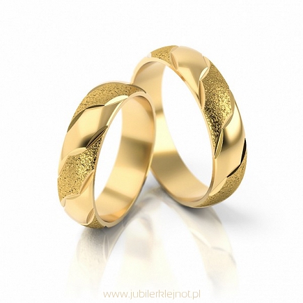 Obrączki złote próby 585