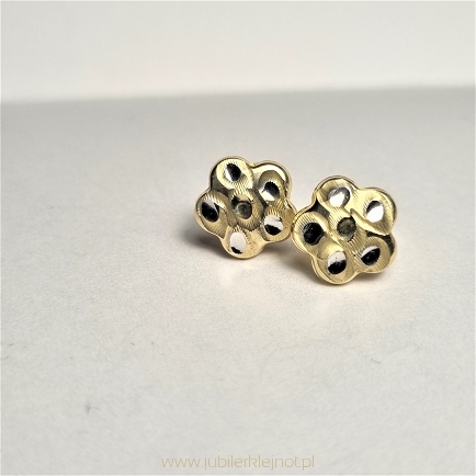 Kolczyki próba złota 585 