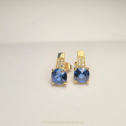 Kolczyki próba złota 585 