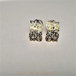 Kolczyki próba złota 585 Ażurowe