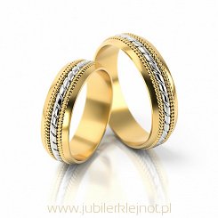 Obrączki złote próby585