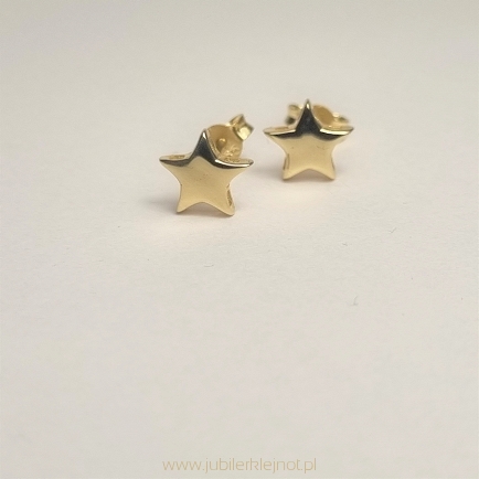Kolczyki próba złota 585 