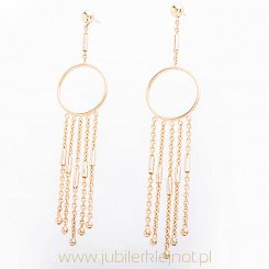 Kolczyki złote próby 585