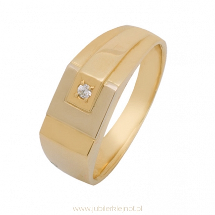 Sygnet złoty próby 585