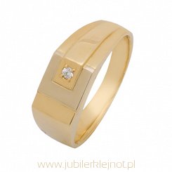 Sygnet złoty próby 585