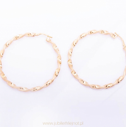 Kolczyki złote próby 585 