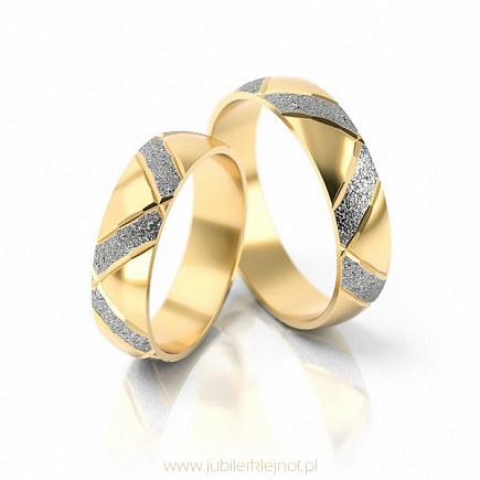 Obrączki złote próby 585