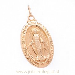 Medalik złoty próba 585