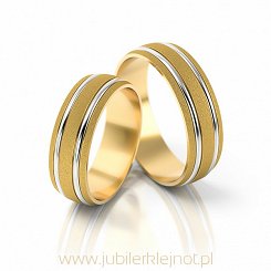 Obrączki złote próby 585
