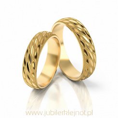 Obrączki złote próby 585