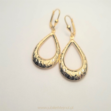 Kolczyki wiszące próba 585