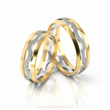Obrączki złote próby 585