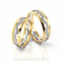Obrączki złote próby 585