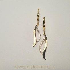 Kolczyki wiszące próba 585