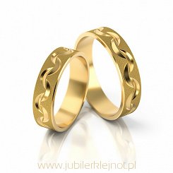 Obrączki złote próby585
