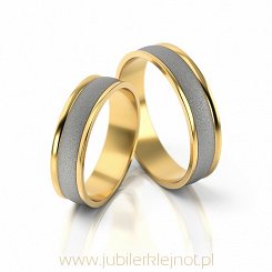 Obrączki złote próby 585