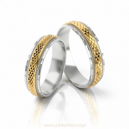 Obrączki złote próby 585