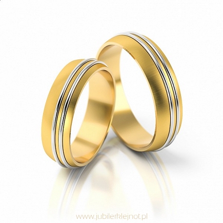 Obrączki złote próby585