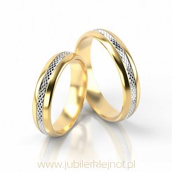 Obrączki złote próby 585