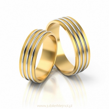 Obrączki złote próby585