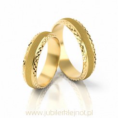Obrączki złote próby 585